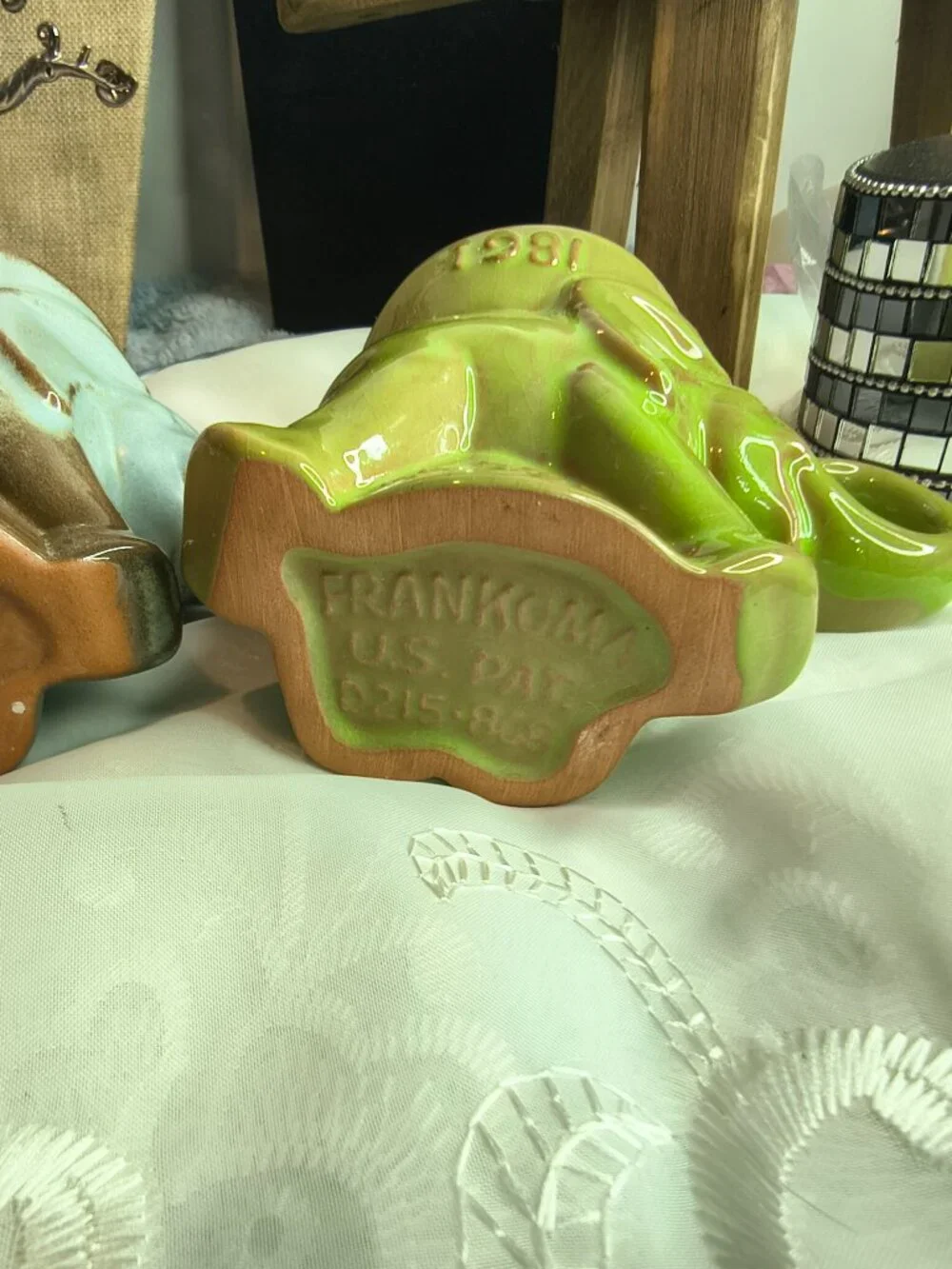 Francoma Set of 3 Republican Elephant Coffee Mugs 1977, 1978, 1981